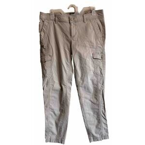 Cargo Outdoor Hiking Pants Tan Casual Camping Granola Girl Chore Women’s Size 8